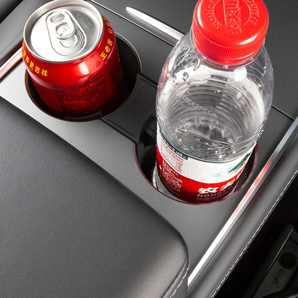 Tesla Drink Cup Holder Insert Slot Anti-Slip Limiter Clip For Tesla Model 3 Model Y 2021 2022