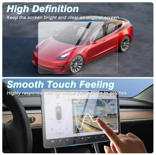 Tempered Glass Screen Protector For Tesla Model 3 and Model Y