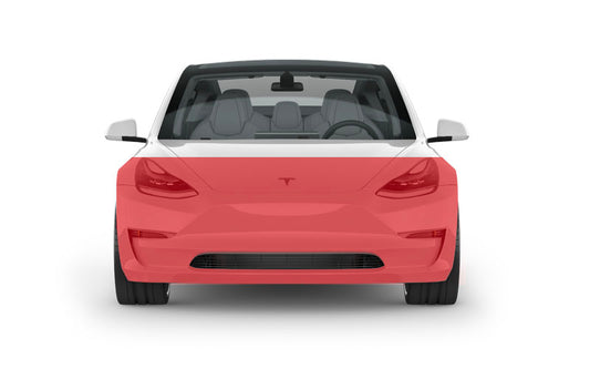 Paint Protection Film - Partial Front for Tesla 3